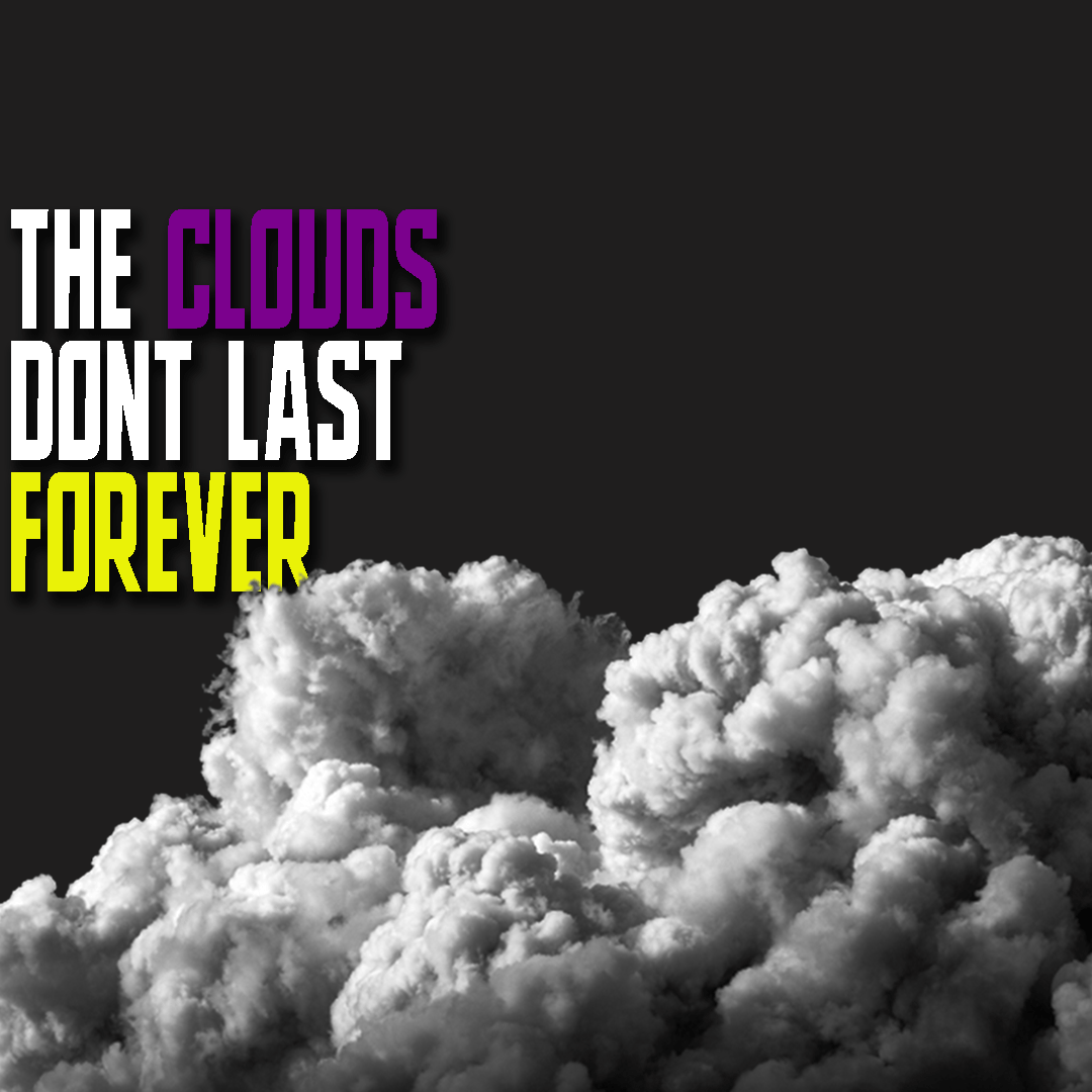 U-Spire brand design — the clouds don't last forever