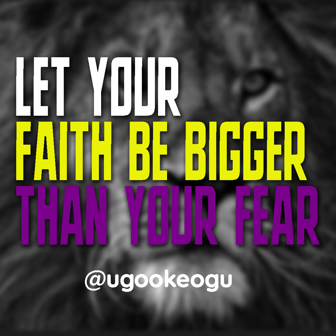 U-Spire brand design — let your faith be bigger than your fear